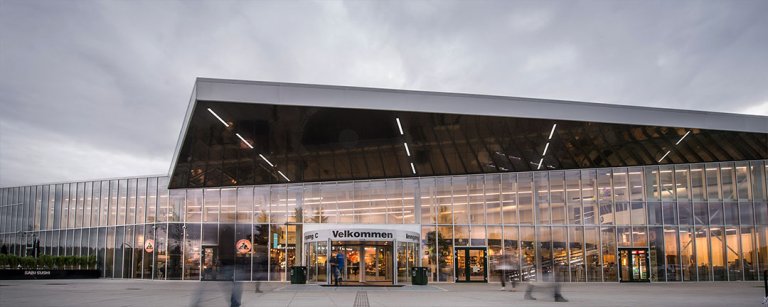 Shopping center Kvadrat in Stavanger, Norway.