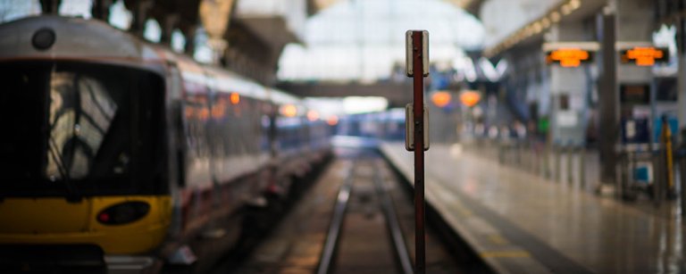 Paddington train station in UK