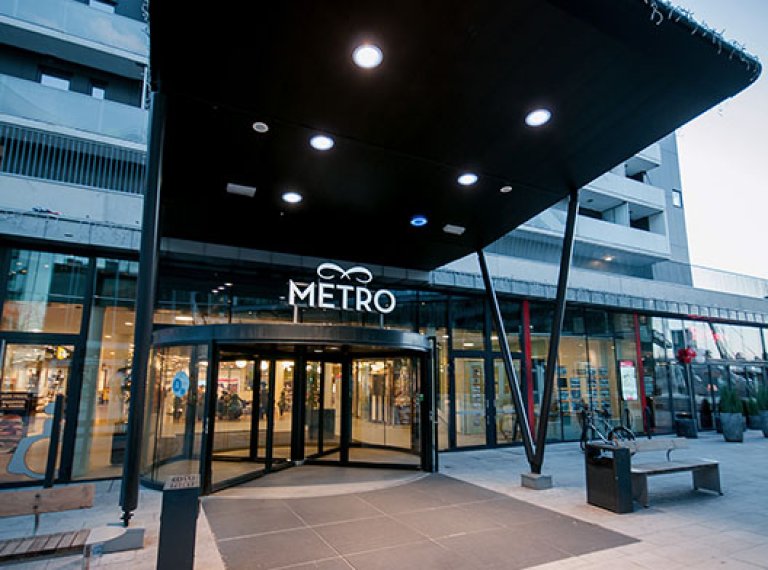 Shopping center Metro, Norway.