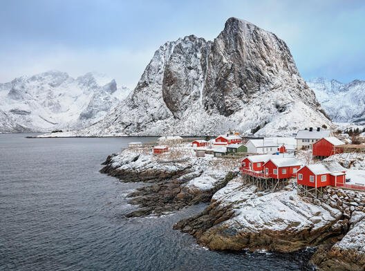 Illustrasjonsfoto: Fiskevær i Lofoten. Illustrasjonsfoto: Fiskevær i Lofoten.